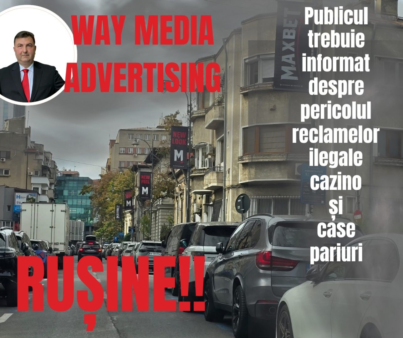 Way Advertise Production SRL și controversa publicității neautorizate în București: Impactul steagurilor pentru cazinouri și pariuri
